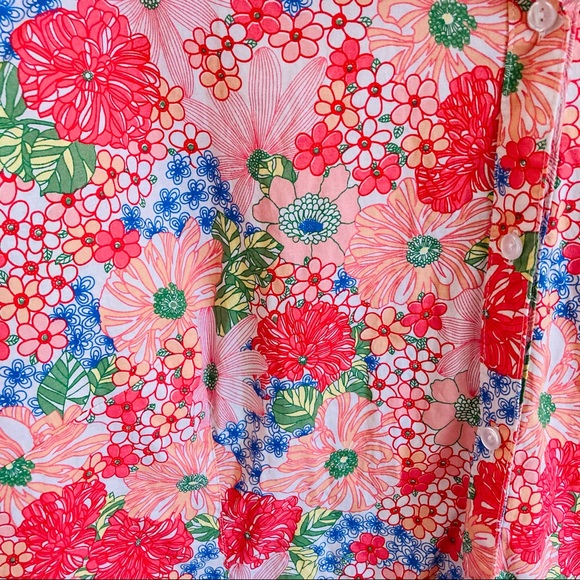 Garnet Hill Floral Top - Picture 2 of 4